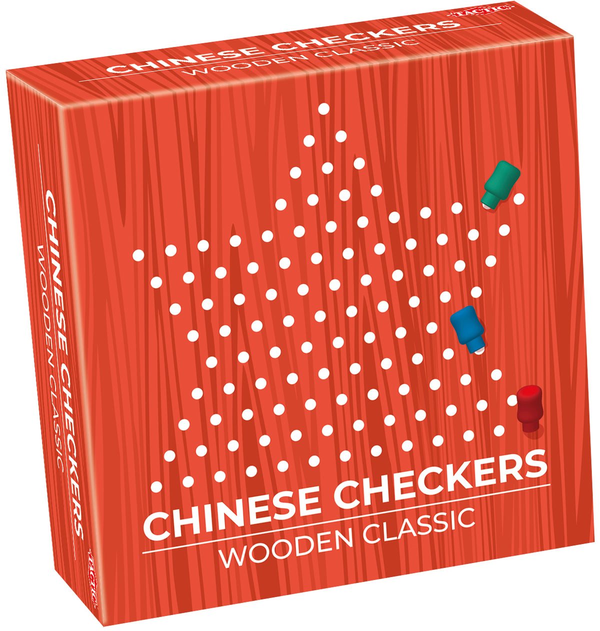 Juego De Mesa Táctico Damas Chinas De Madera