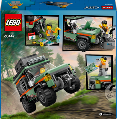 Camión De Montaña 4X4 Todoterreno Lego City