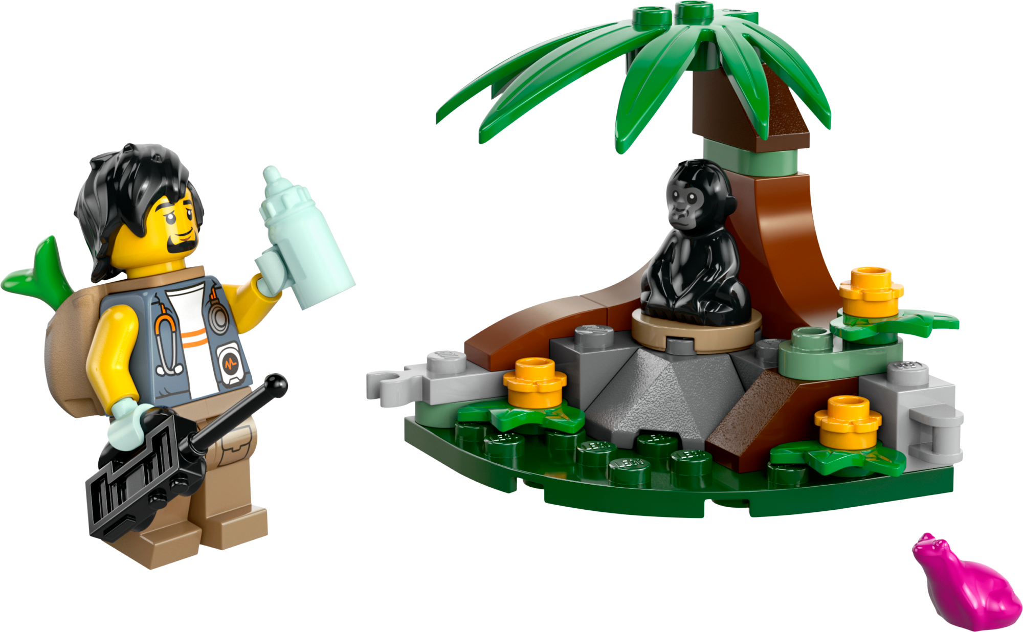 Encuentro Con El Bebé Gorila De Lego City