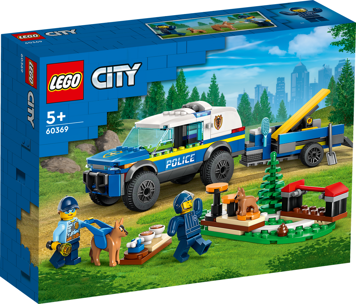 Adiestramiento De Perros Policía Móvil Lego City