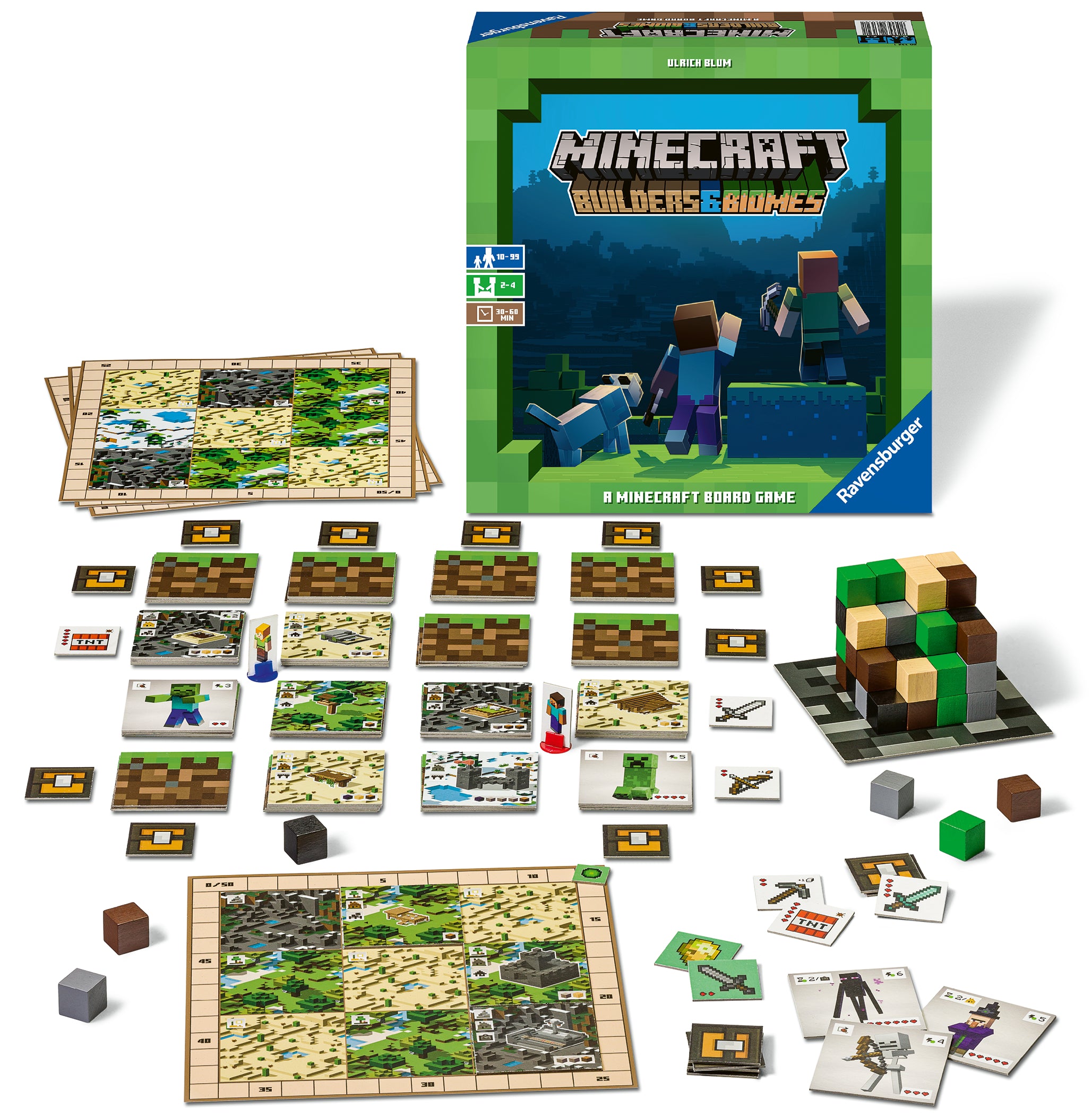 Juego De Mesa Ravensburger Minecraft Builders & Biomes