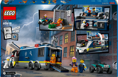 Camión Del Laboratorio Criminalístico Móvil De La Policía De Lego City