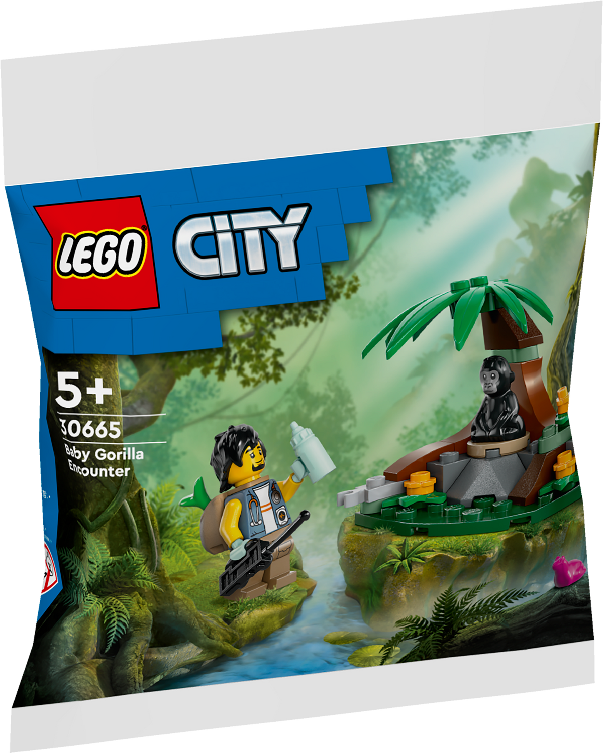 Encuentro Con El Bebé Gorila De Lego City