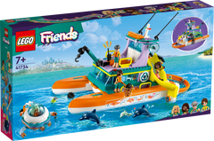 Barco De Rescate Marítimo Lego Friends