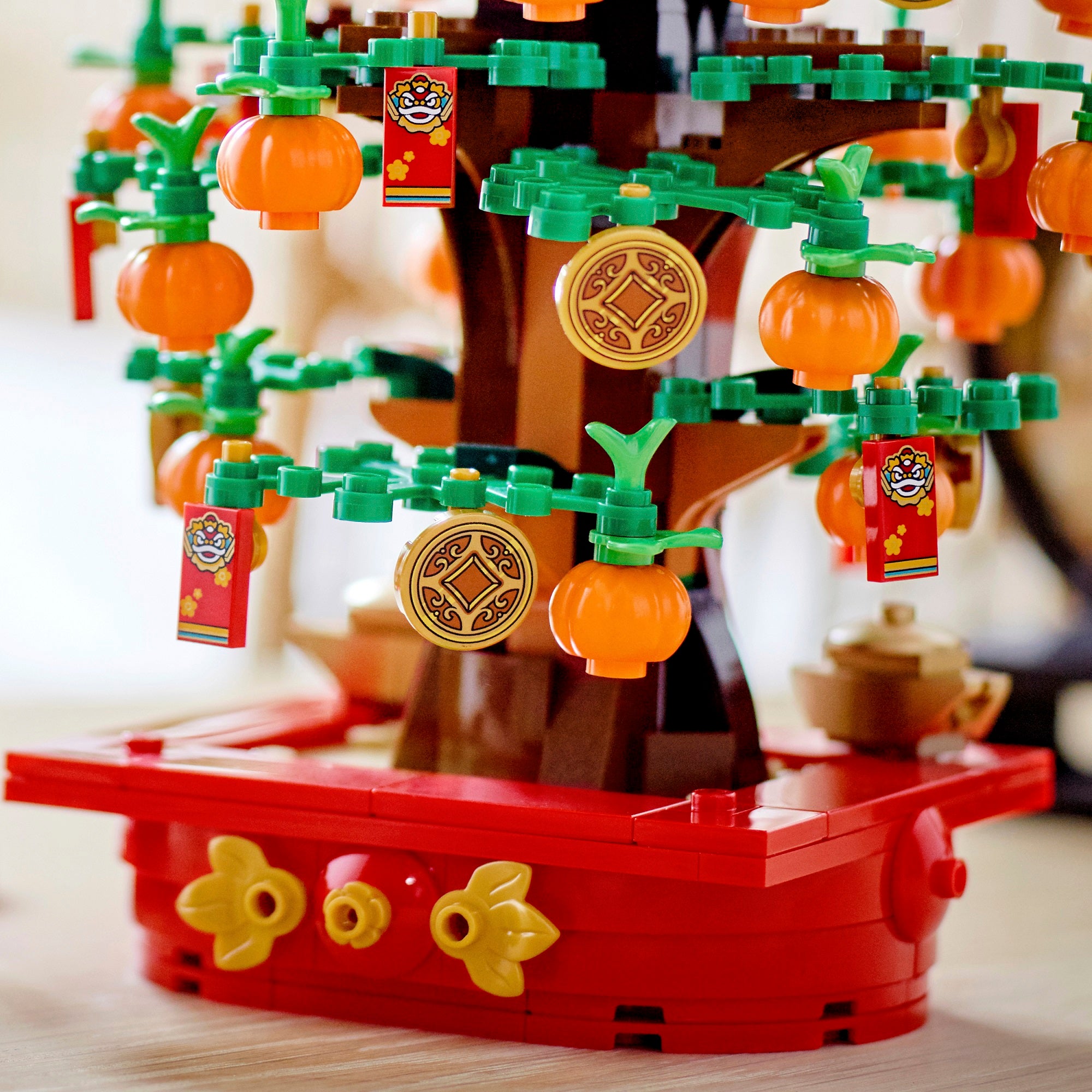 Árbol Del Dinero De Los Iconos De Lego