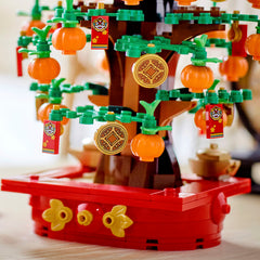 Árbol Del Dinero De Los Iconos De Lego