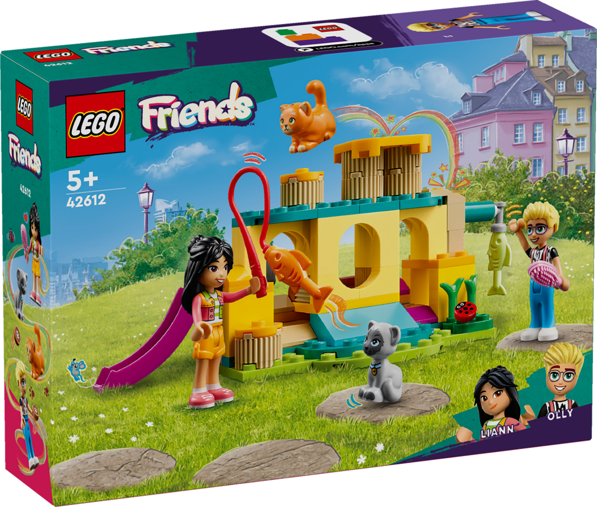 Aventura En El Patio De Juegos Para Gatos Lego Friends