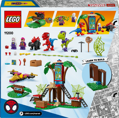 Batalla De Rapaces De Lego Spidey Y Gobby En La Sede De Tree House
