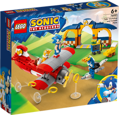 Taller de LEGO Sonic the Hedgehog Tails y avión Tornado
