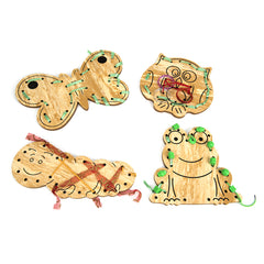 Tablas De Cordones Para Exteriores De Espuma Con Diseño Animal Tts