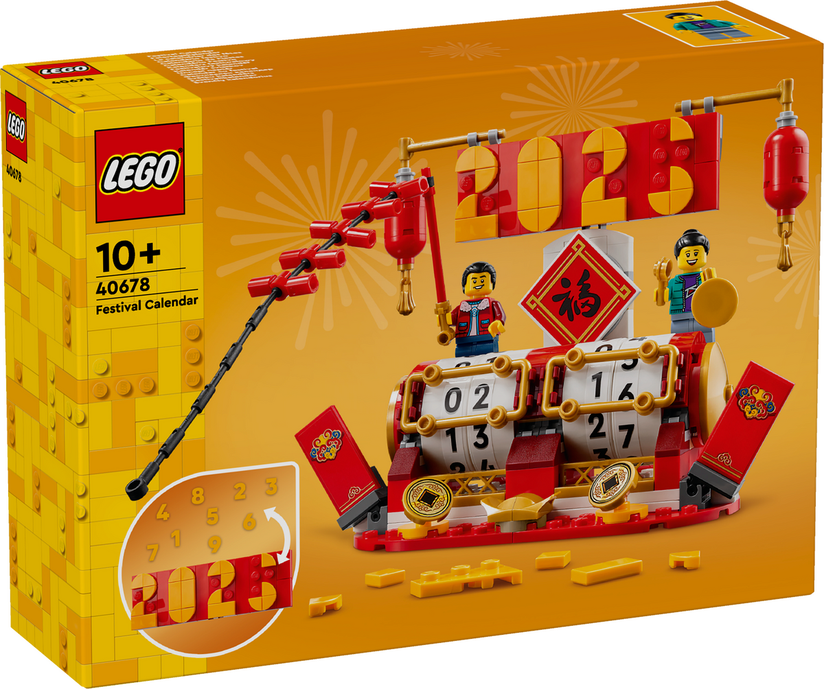 Calendario Del Festival De Iconos Lego
