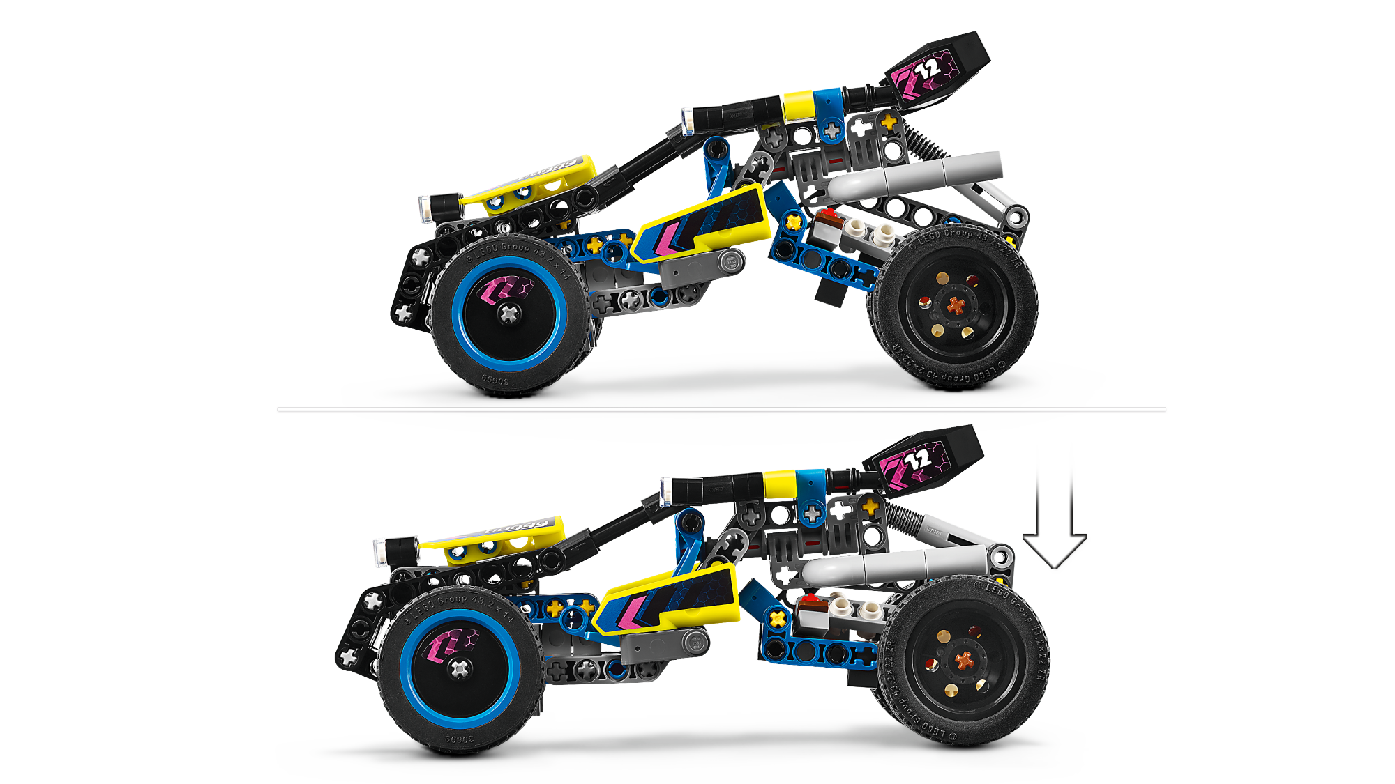 Buggy De Carreras Todoterreno Lego Technic