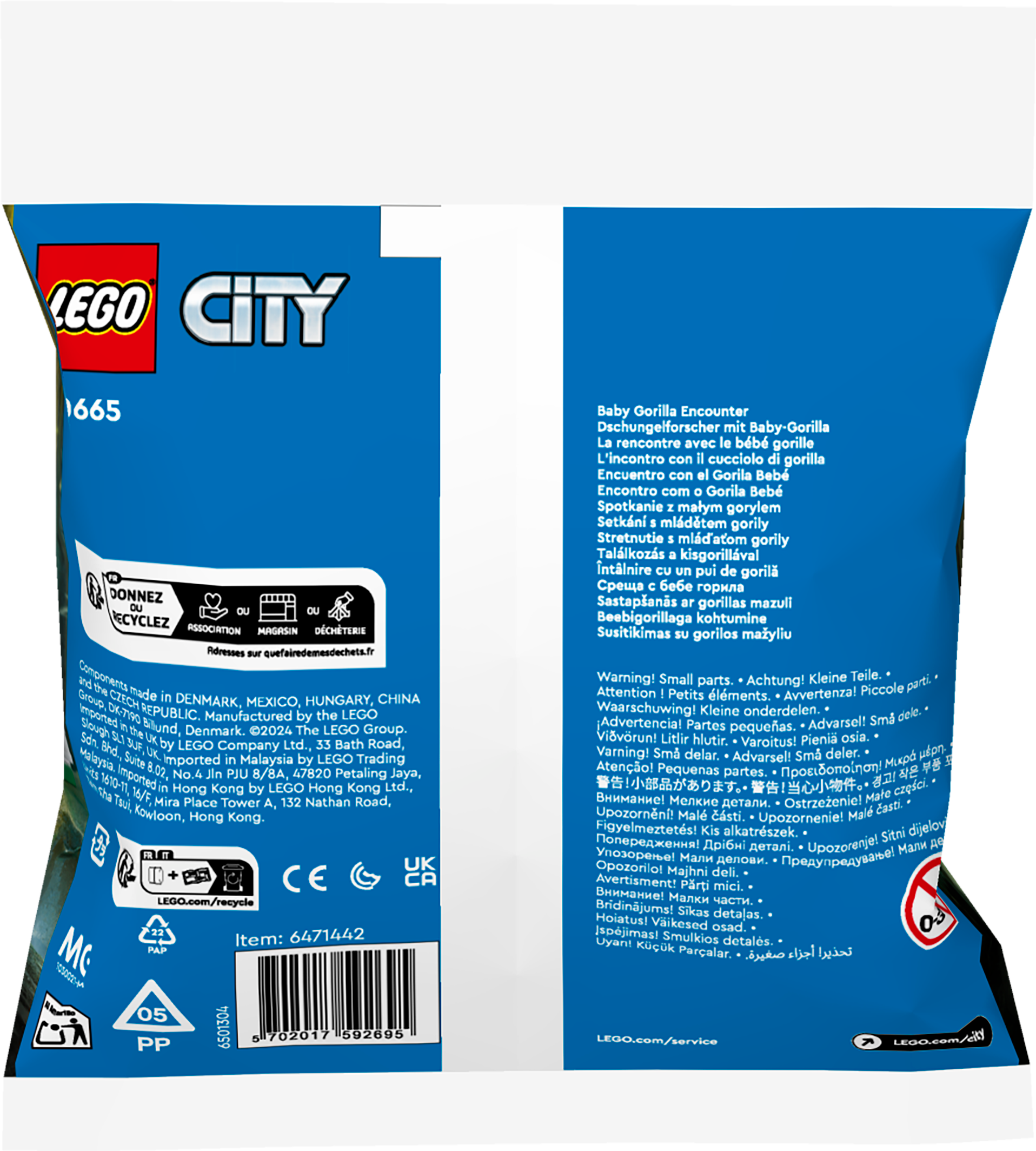 Encuentro Con El Bebé Gorila De Lego City
