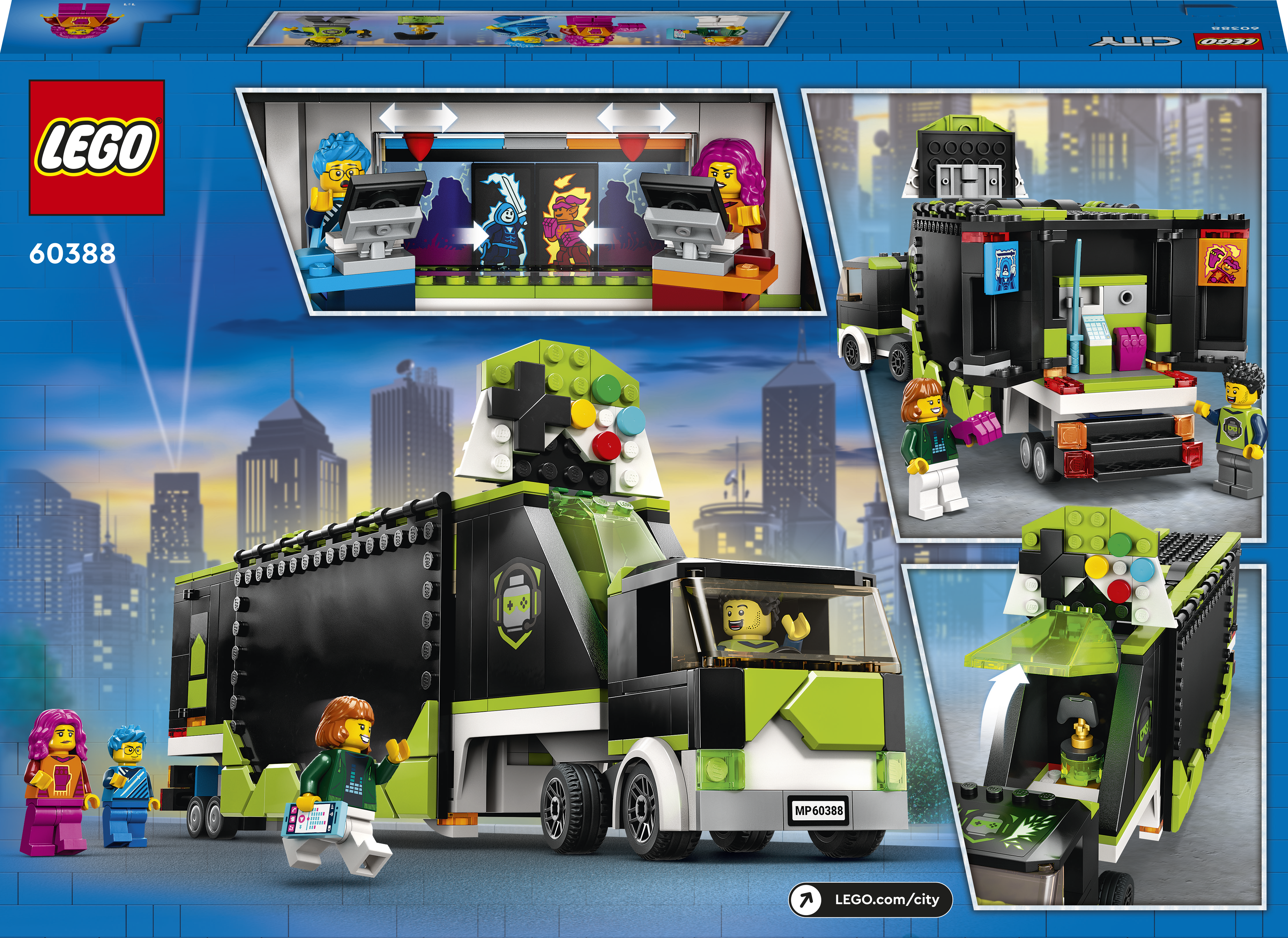 Camión Del Torneo De Juegos Lego City
