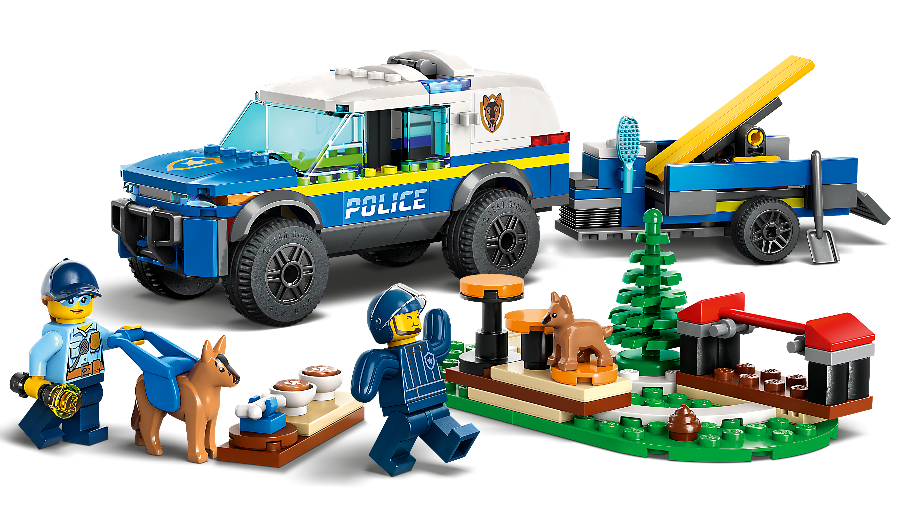 Adiestramiento De Perros Policía Móvil Lego City