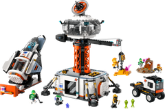 Base Espacial Y Plataforma De Lanzamiento De Cohetes De Lego City