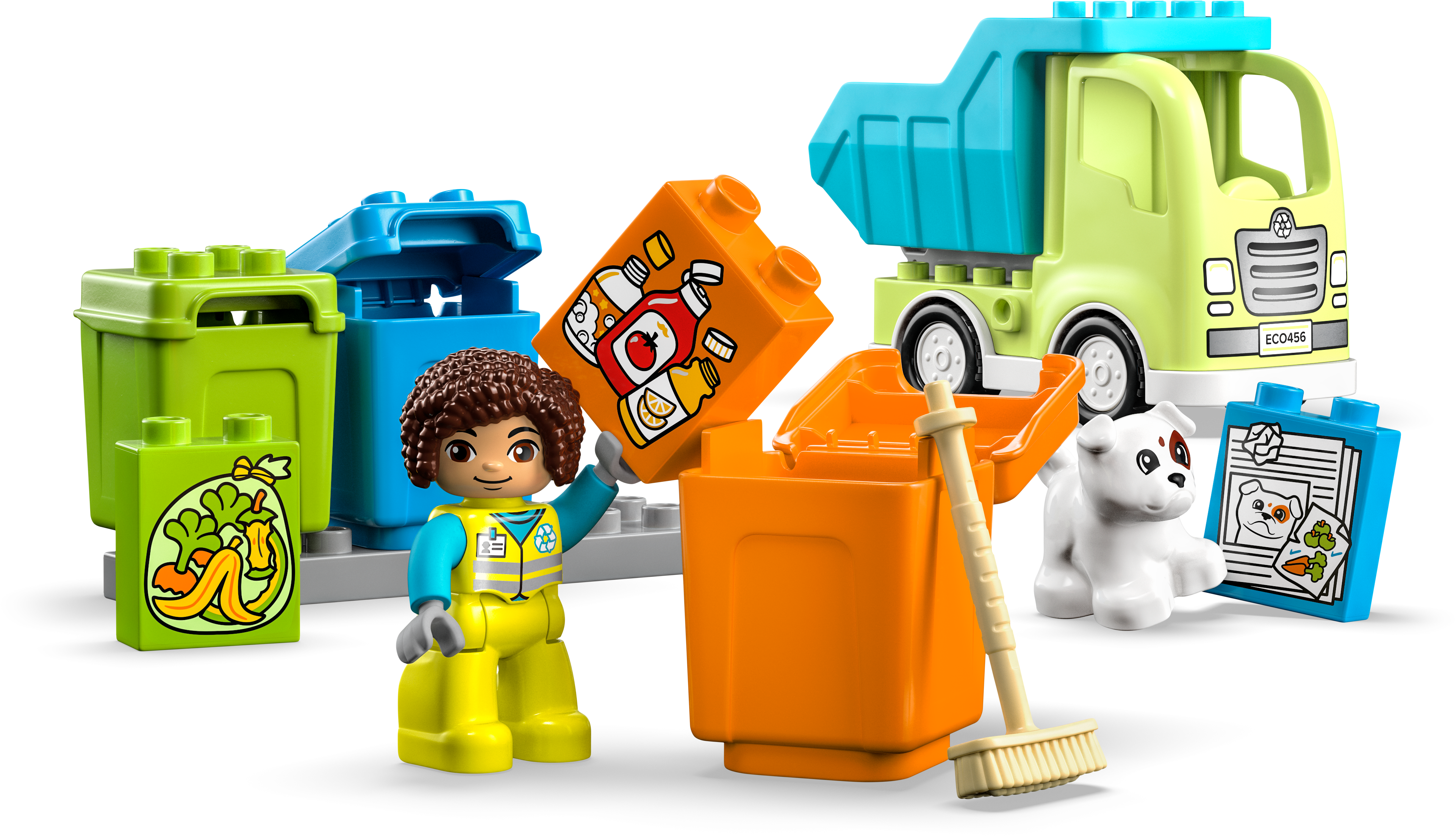 Camión De Reciclaje Lego Duplo