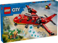Avión de rescate contra incendios de LEGO City