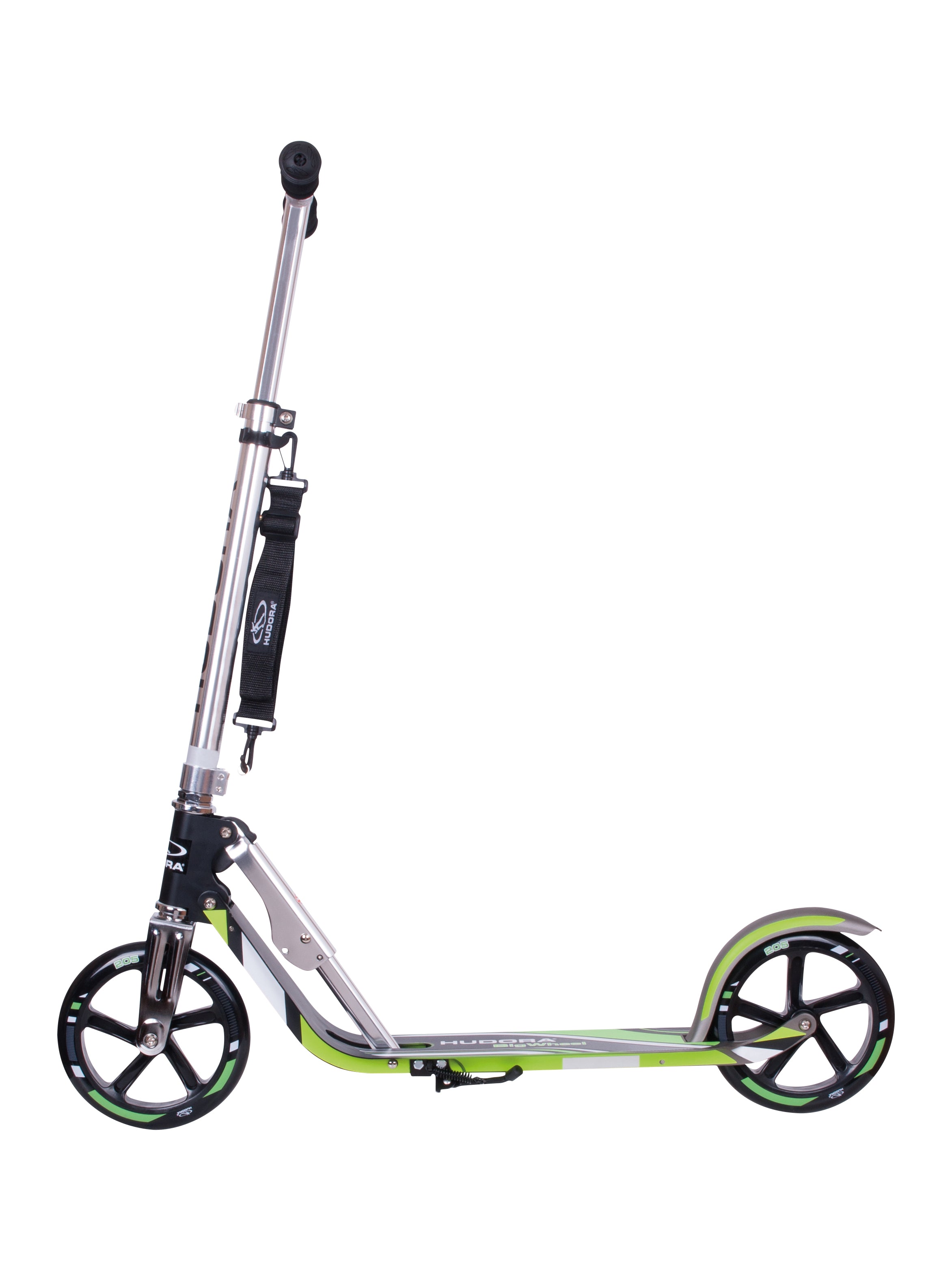 Hudora Patinete Bigwheel 205 Gris-Verde