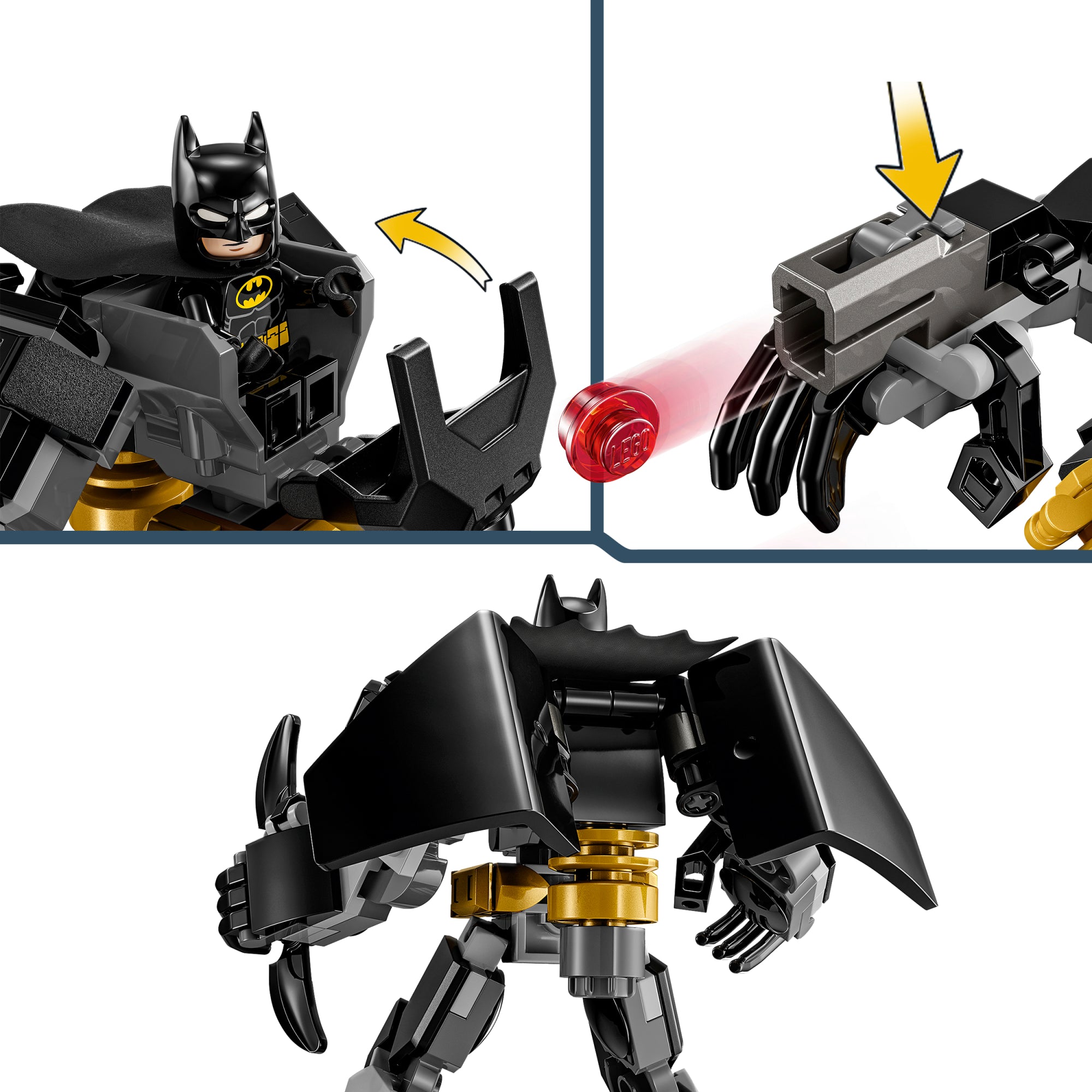 Armadura Mecánica De Batman De Lego Super Heroes