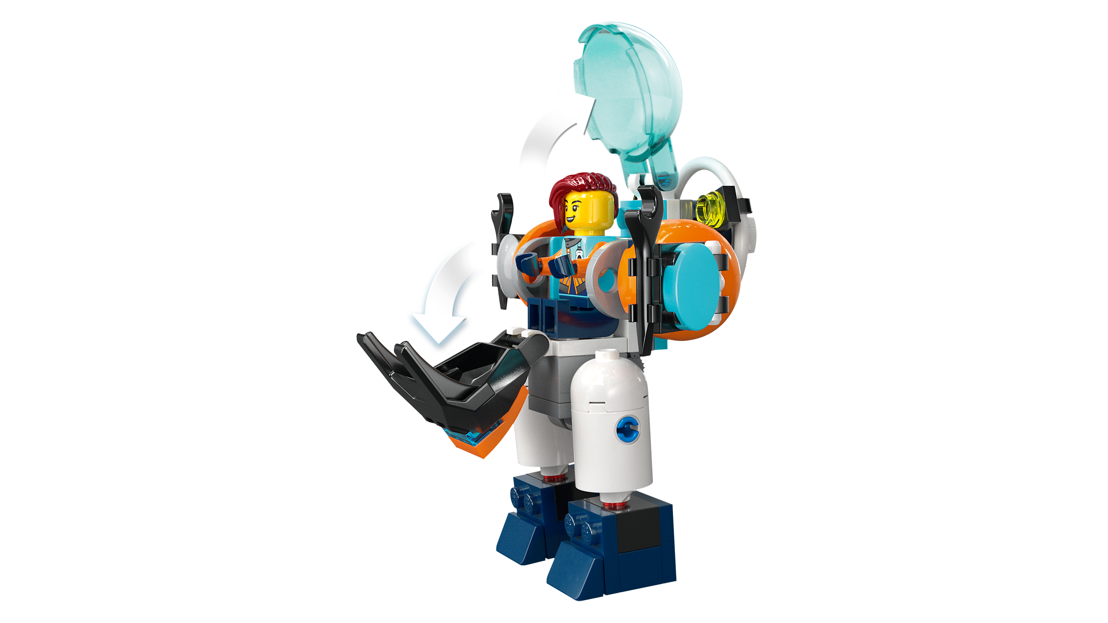 Submarino Explorador De Aguas Profundas Lego City