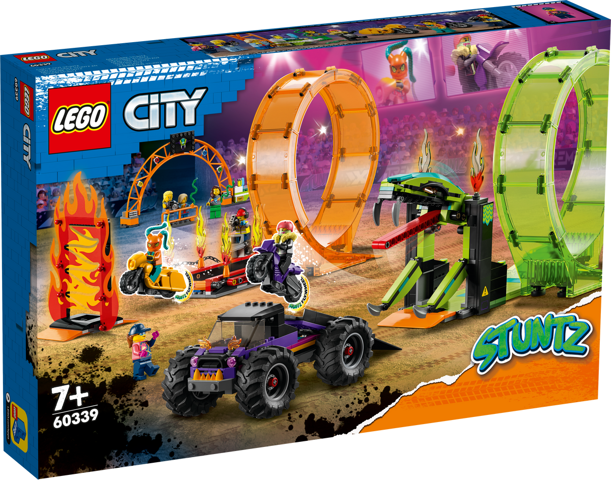 Arena Acrobática De Doble Circuito Lego City