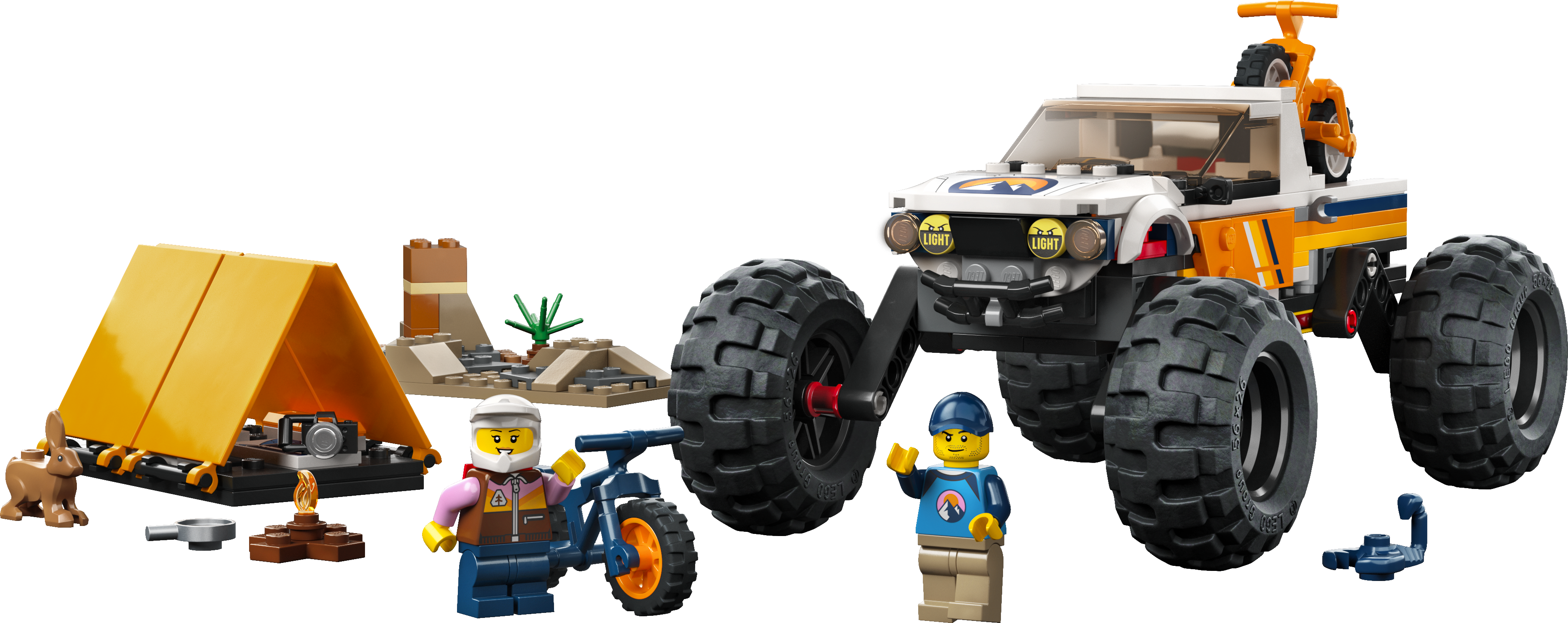 Aventuras todoterreno 4x4 en LEGO City