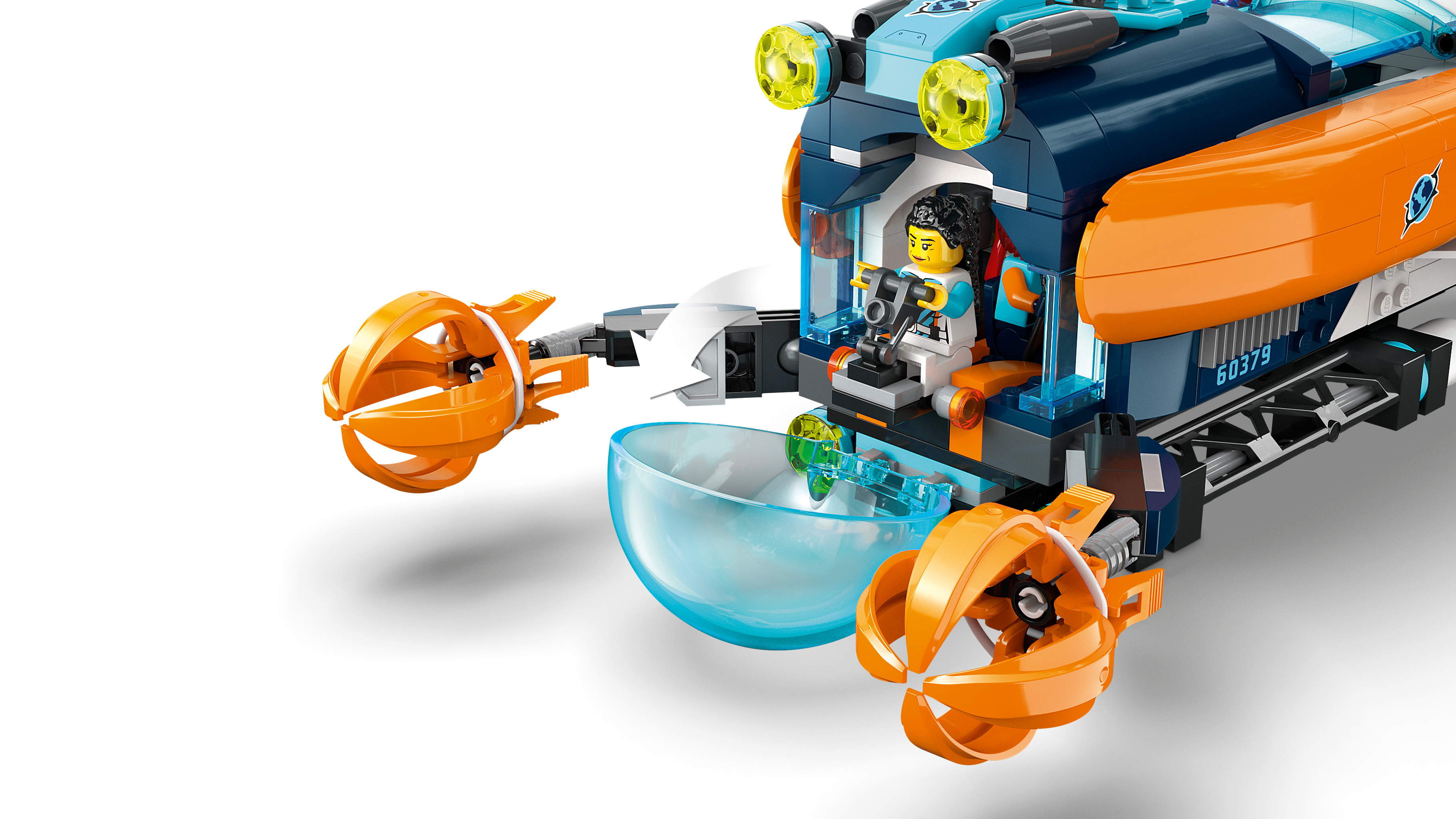 Submarino Explorador De Aguas Profundas Lego City