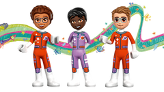 Base Espacial Y Cohete Lego Friends En Marte