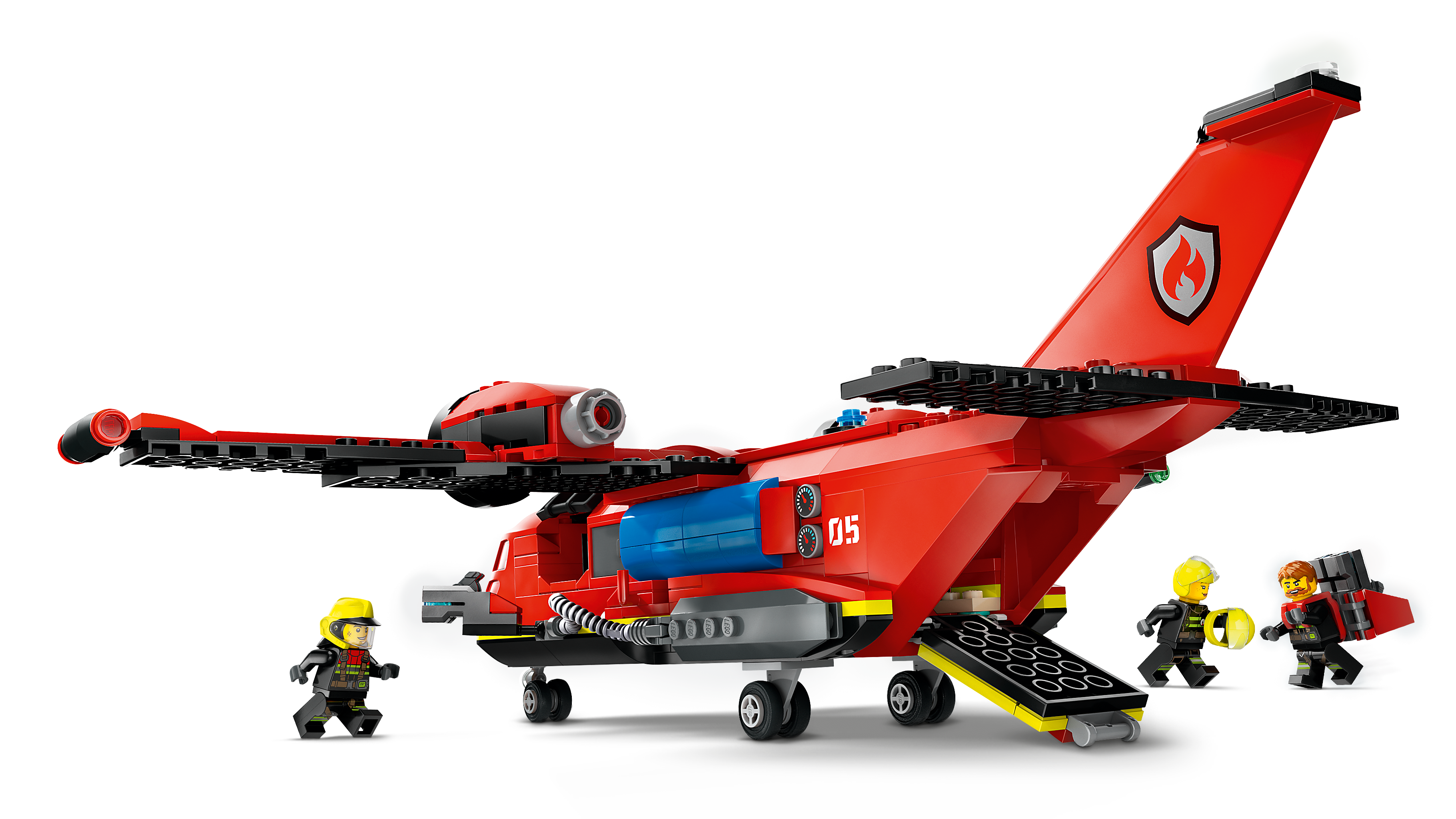 Avión de rescate contra incendios de LEGO City
