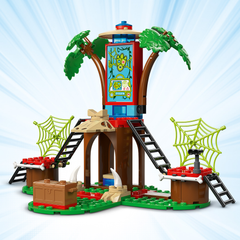 Batalla De Rapaces De Lego Spidey Y Gobby En La Sede De Tree House