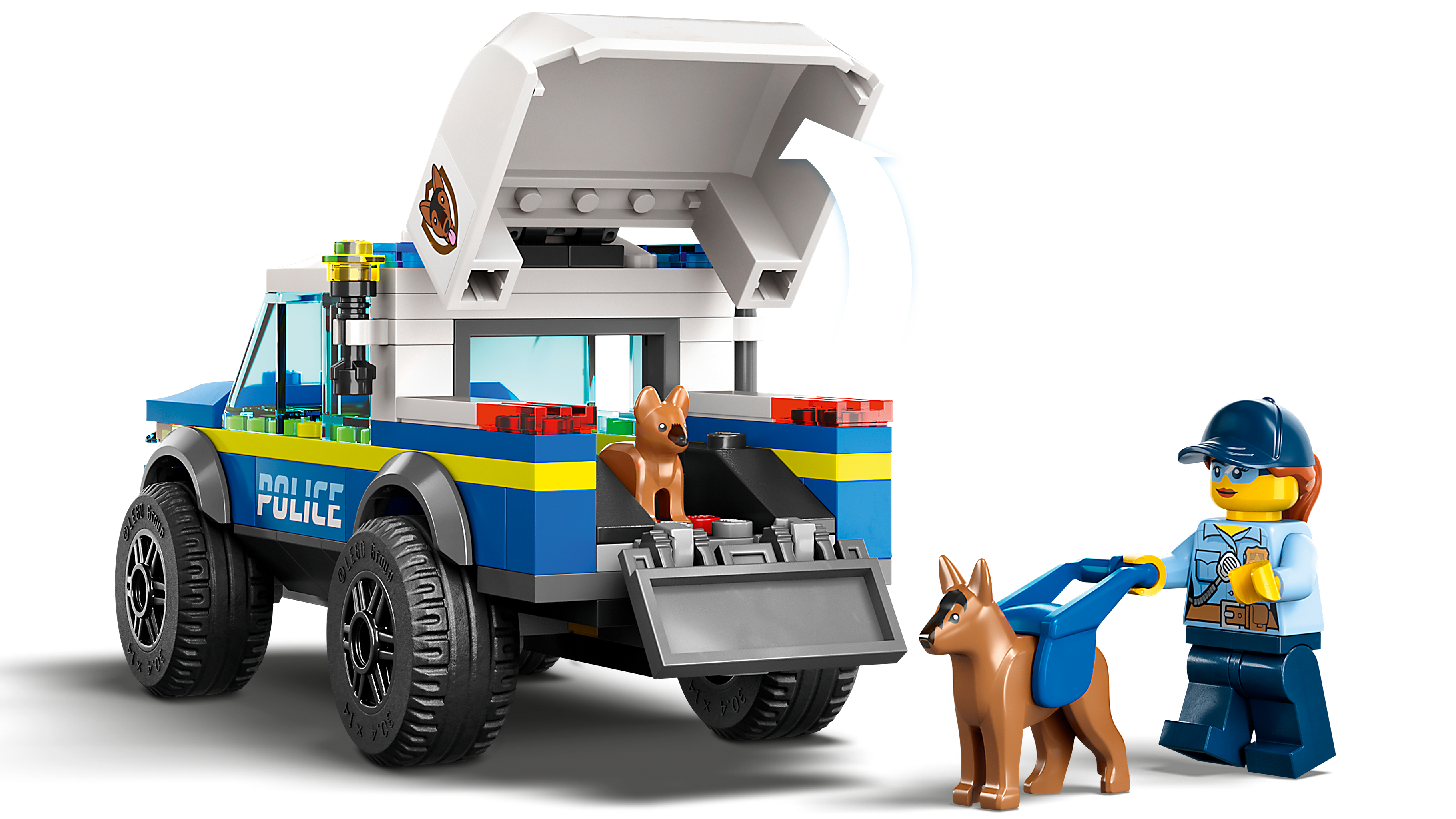 Adiestramiento De Perros Policía Móvil Lego City