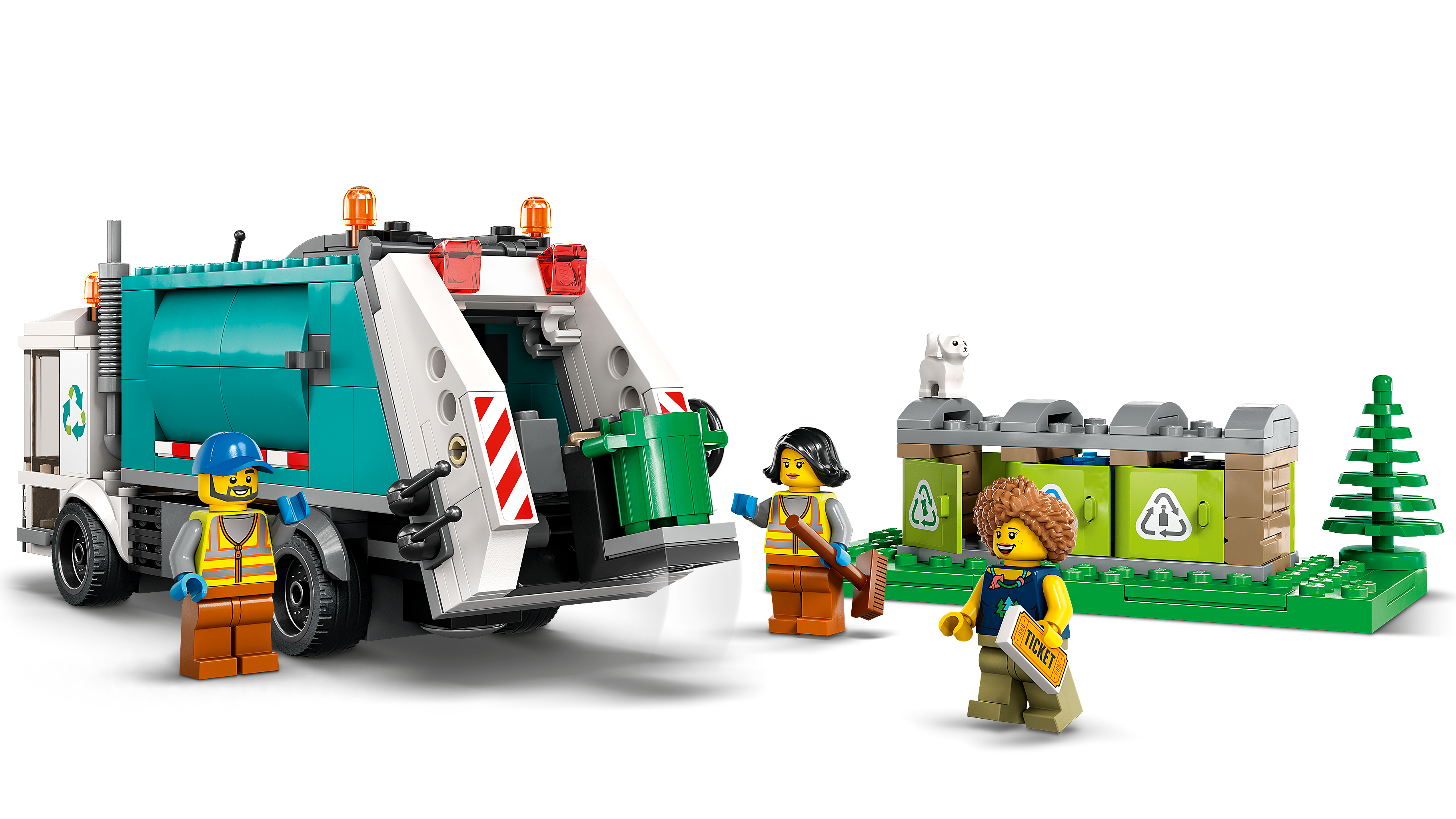 Camión De Reciclaje Lego City