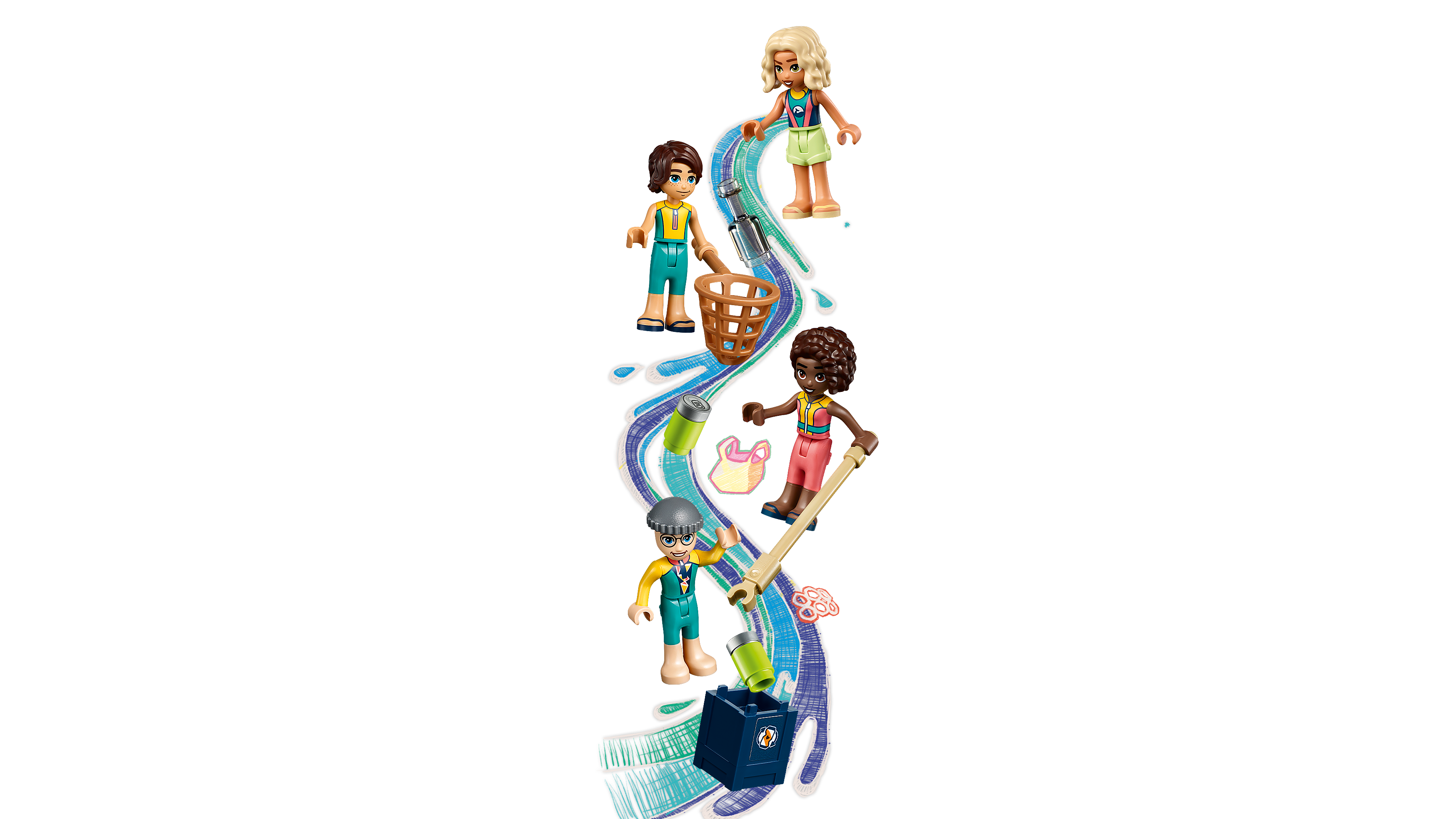 Barco De Rescate Marítimo Lego Friends