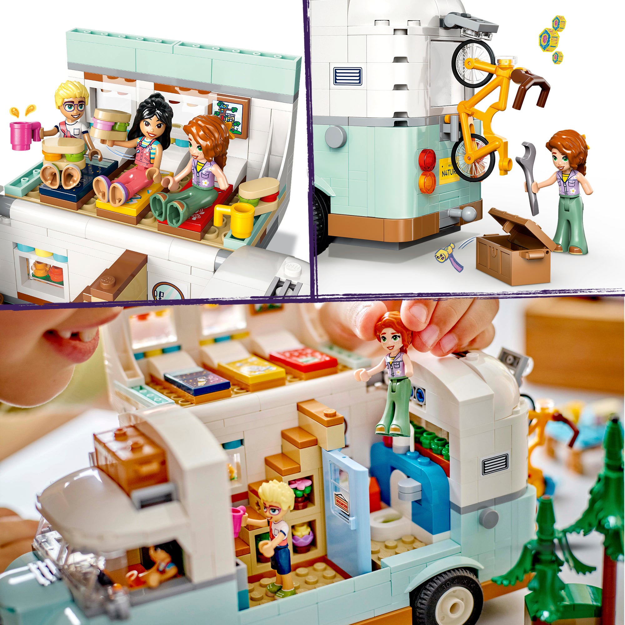 Aventura En Furgoneta Camper De La Amistad Lego Friends