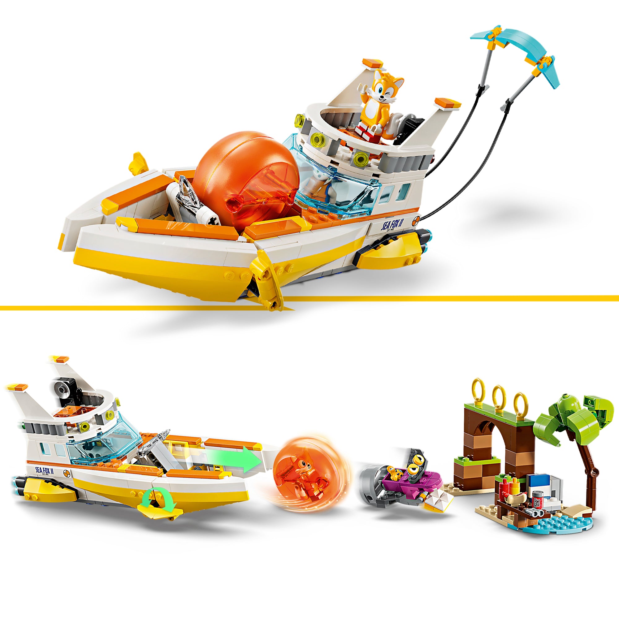 Barco De Aventuras Lego Sonic The Hedgehog Tails