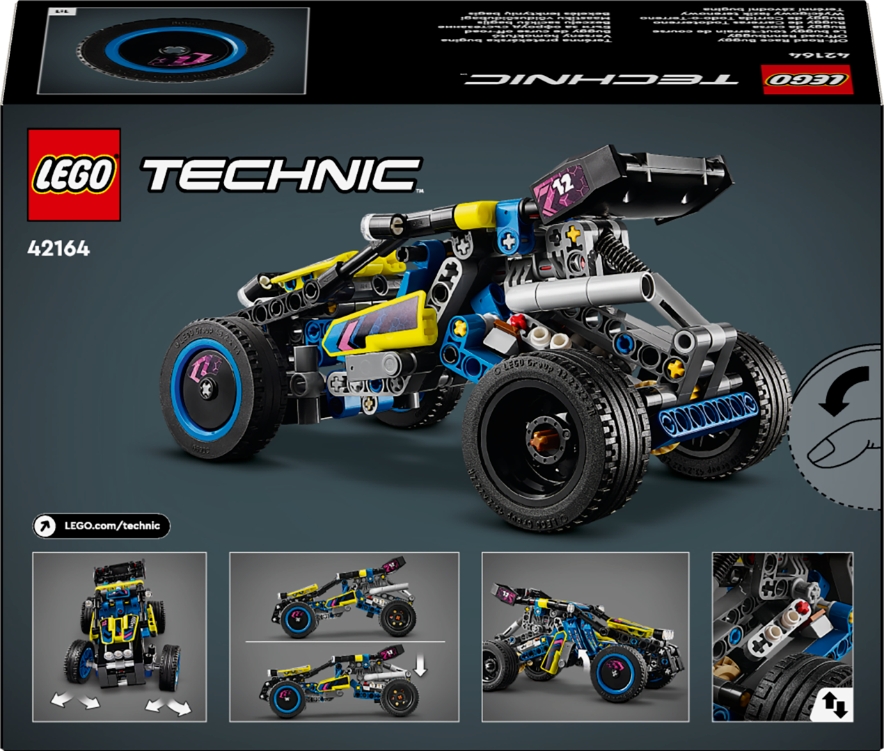 Buggy De Carreras Todoterreno Lego Technic