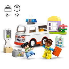 Ambulancia y conductor LEGO DUPLO