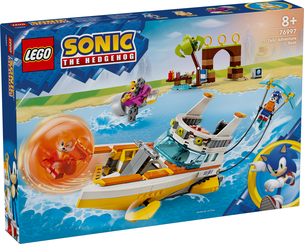 Barco De Aventuras Lego Sonic The Hedgehog Tails