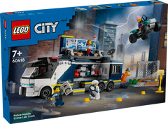 Camión Del Laboratorio Criminalístico Móvil De La Policía De Lego City