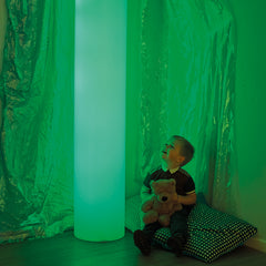 Tubo Cilíndrico De Brillo Con Iluminación Sensorial Gigante Tts