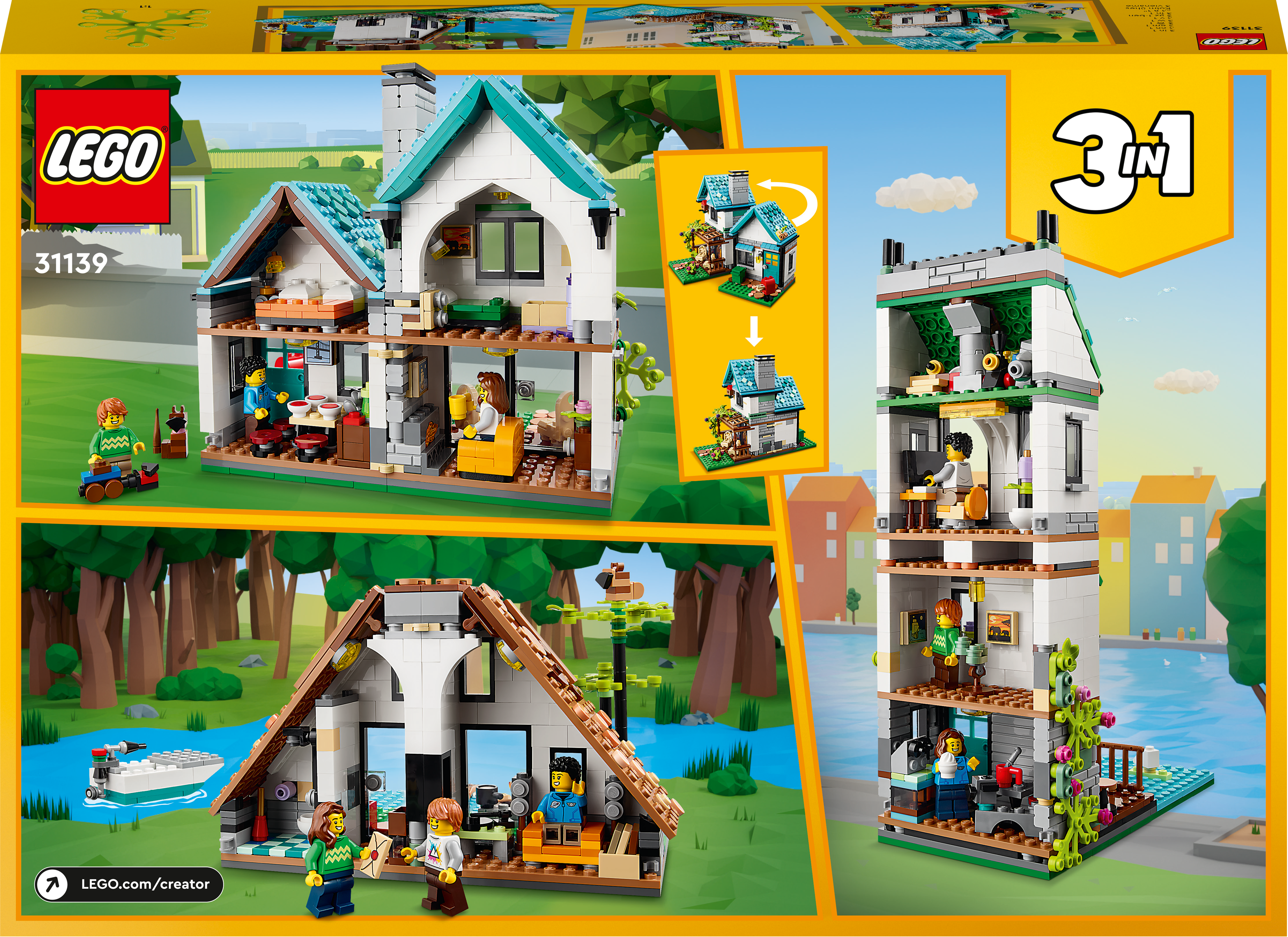 Acogedora Casa Lego Creator