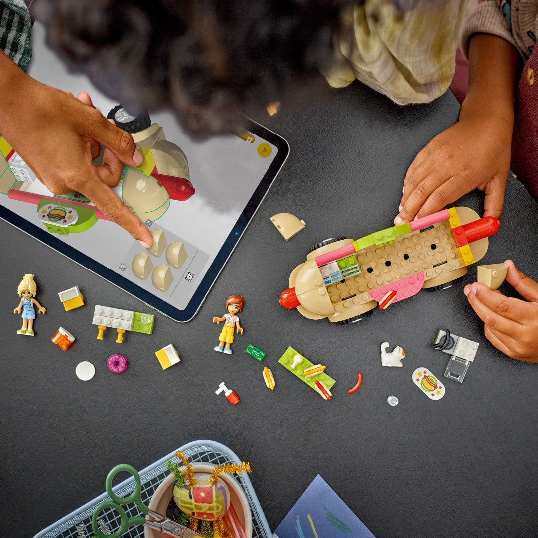 Camión De Comida Para Perritos Calientes Lego Friends