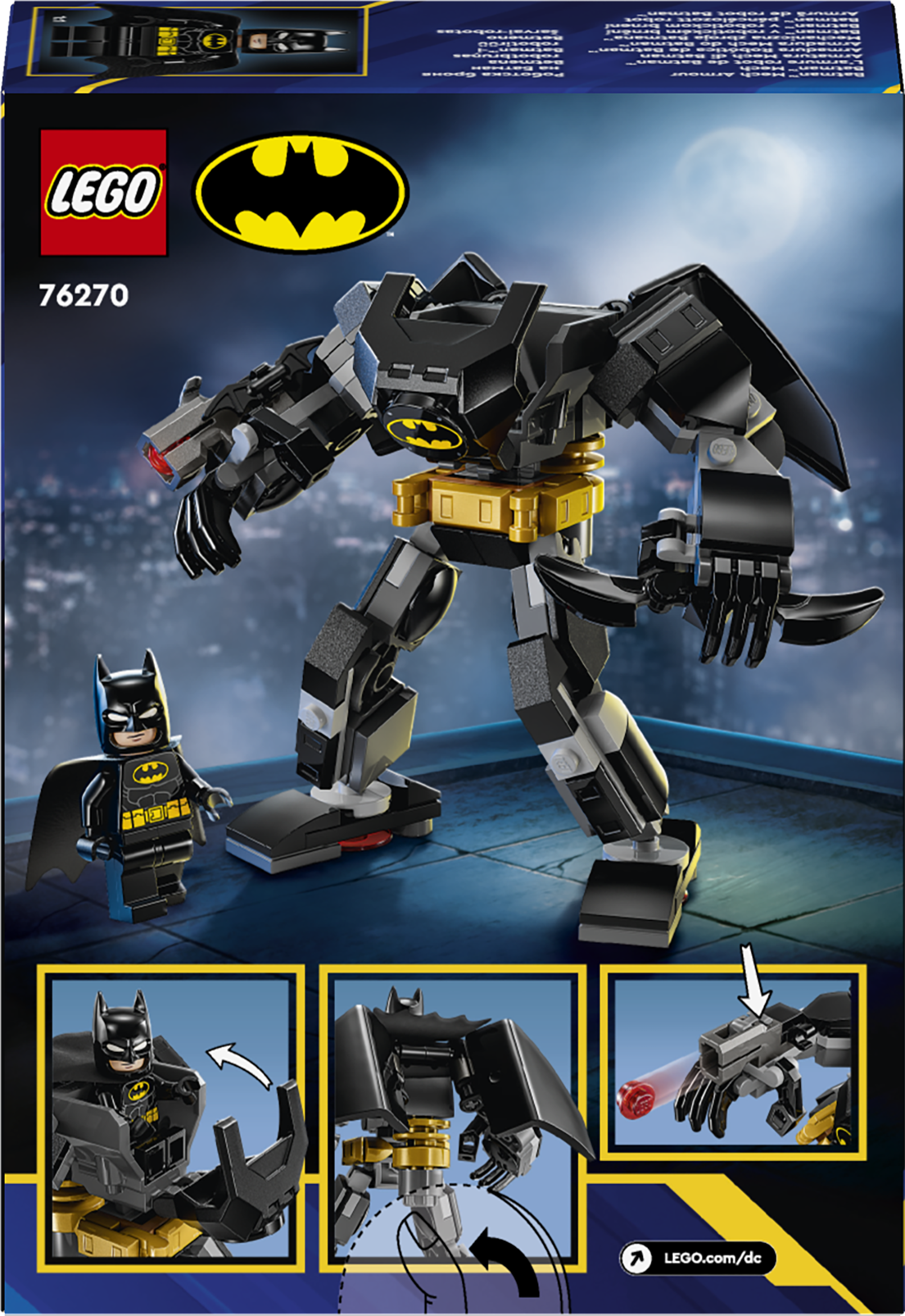 Armadura Mecánica De Batman De Lego Super Heroes