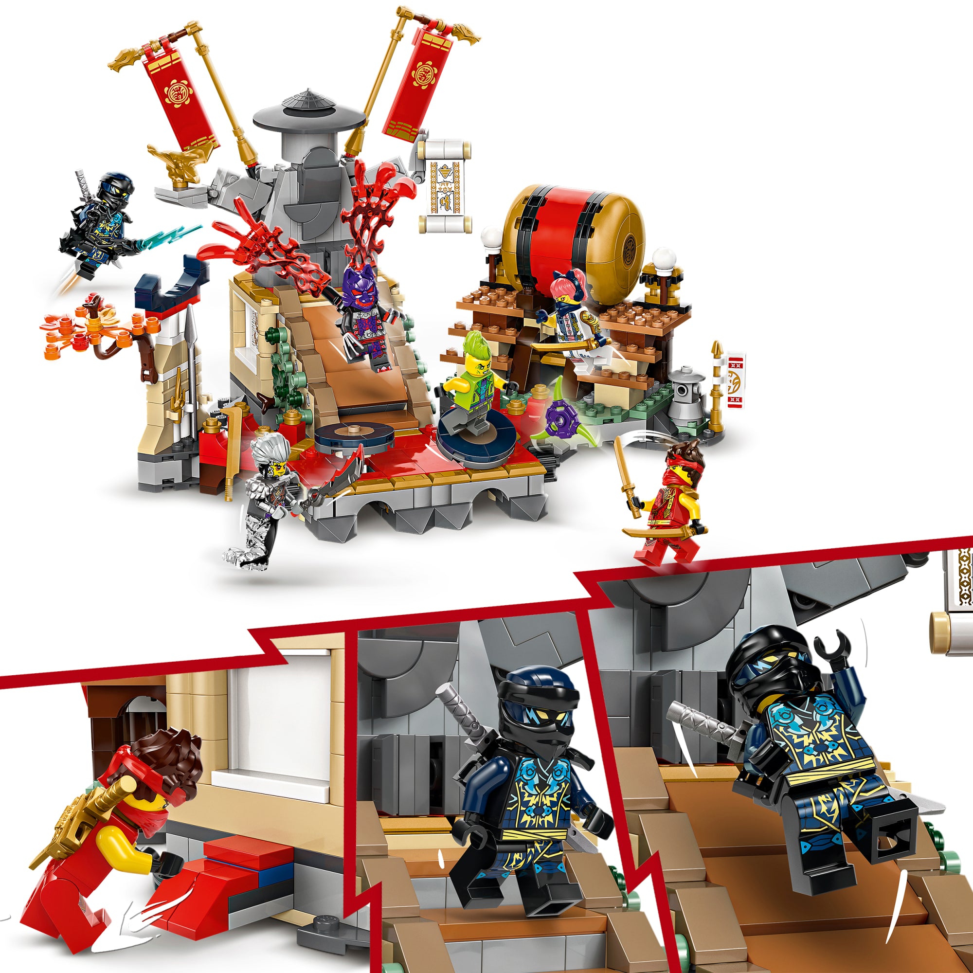 Arena De Batalla Del Torneo Lego Ninjago