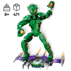 Figura De Construcción Lego Marvel Duende Verde