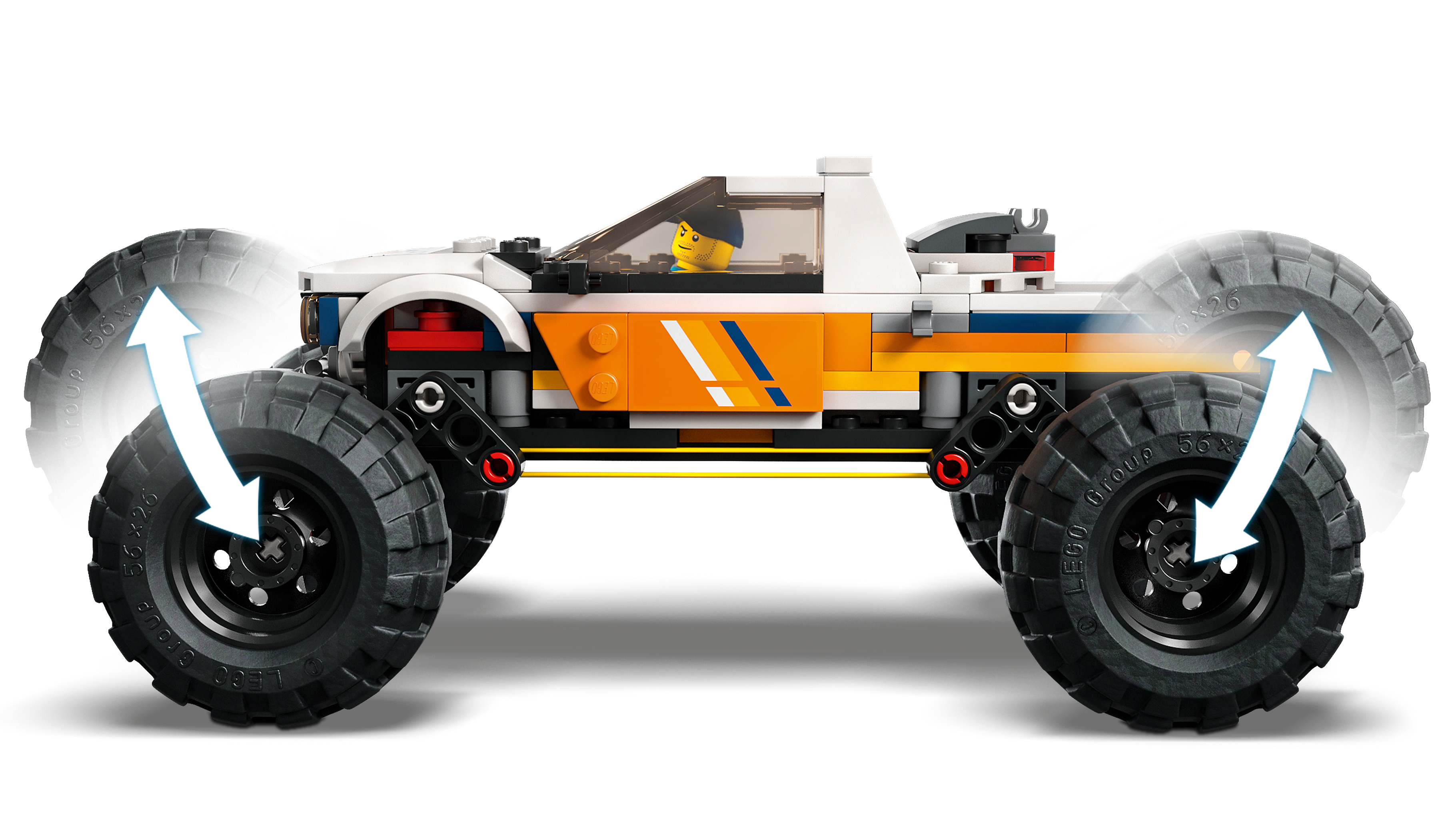 Aventuras todoterreno 4x4 en LEGO City