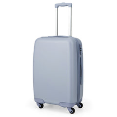 Maleta de Viaje Cabina de 20 Pulgadas Equipaje Rígido con Ruedas Giratorias Equipaje de Mano con Asa Altura Ajustable Valija Liviana Azul