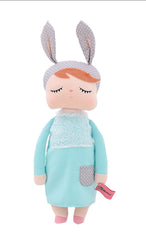 Peluche Metoo XL con vestido menta