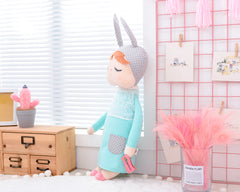 Peluche Metoo XL con vestido menta